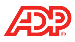 Red ADT logo with stylized letters on a white background.