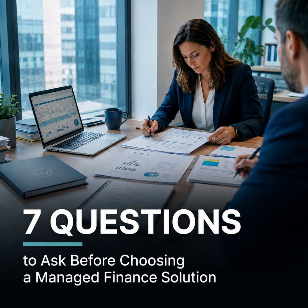 Ask these 7 questions before choosing managed finance